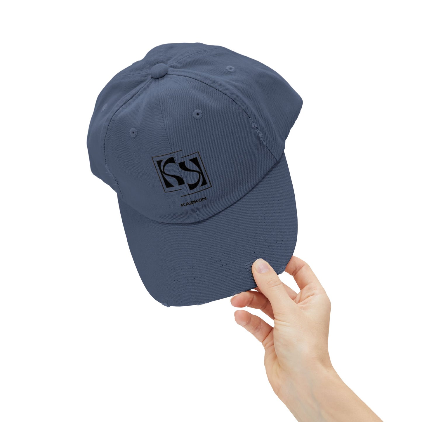 Kazikon Unisex Distressed Cap