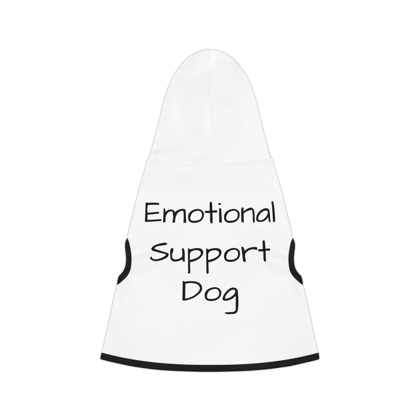 Cozy Emotional Support Dog Pet Hoodie by Kazikon, Therapy Animal Sweatshirt, Comforting Pet Apparel, Mental Health Comfort Hoodie, Cute ESA