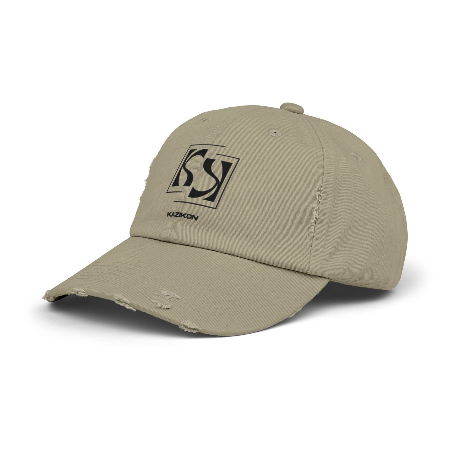 Kazikon Unisex Distressed Cap