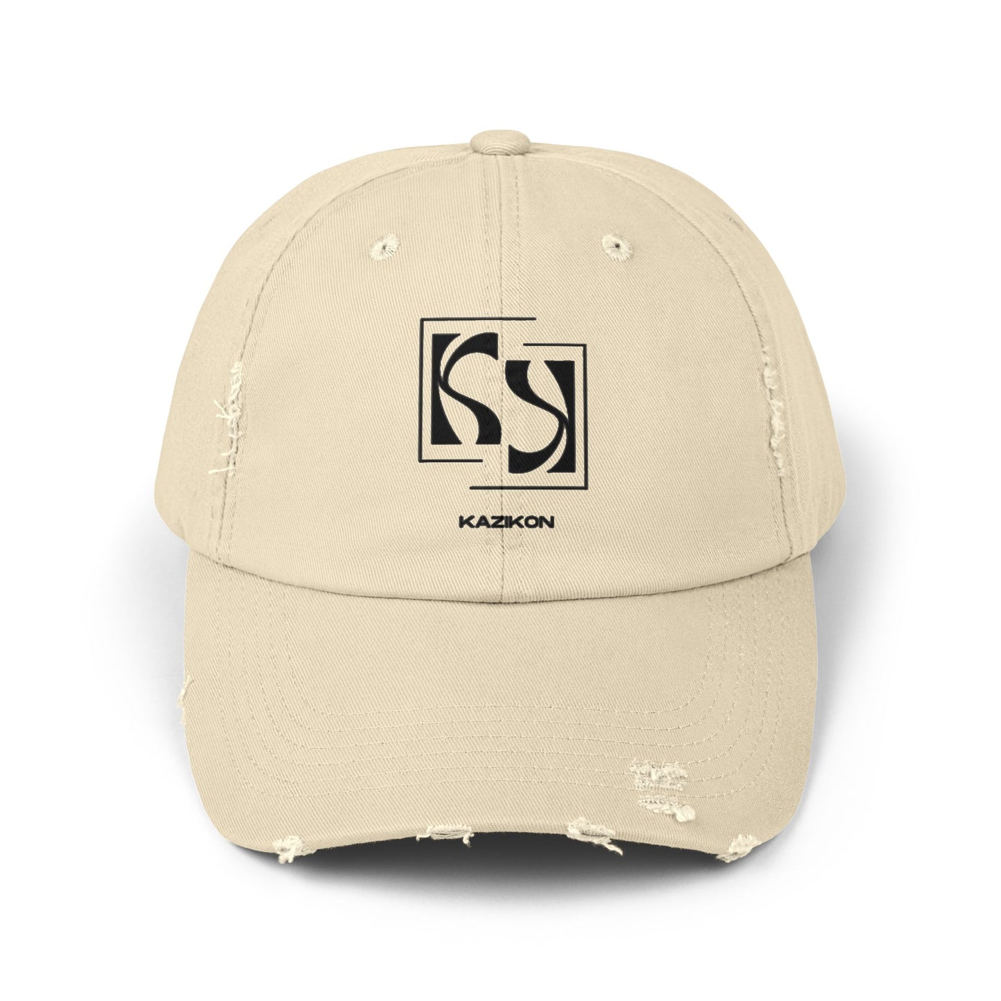 Kazikon Unisex Distressed Cap