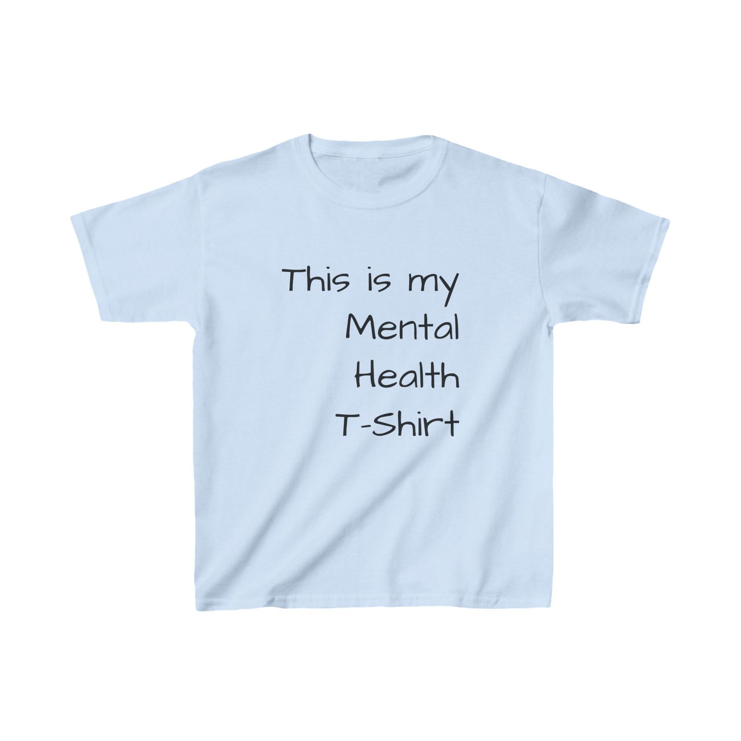 Kazikon Mental Health Tee, Cotton Shirt, Positive Vibes Top