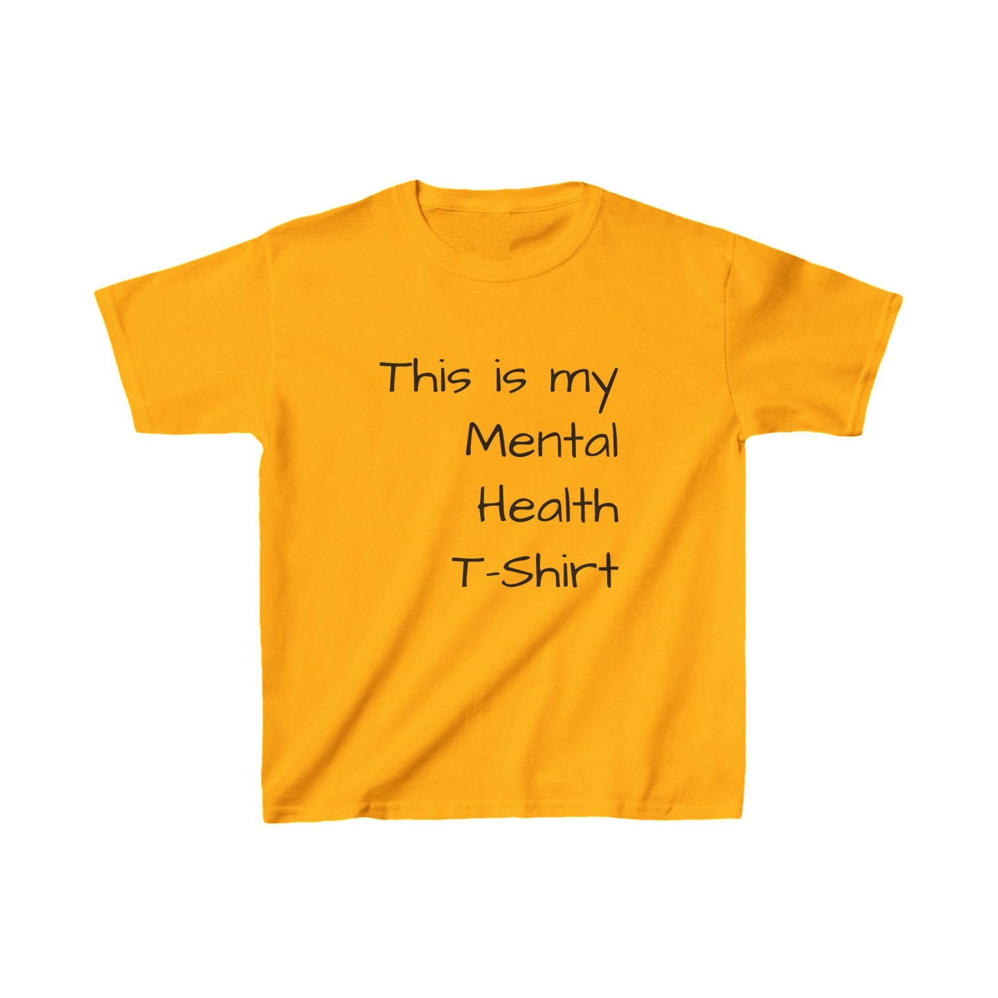 Kazikon Mental Health Tee, Cotton Shirt, Positive Vibes Top