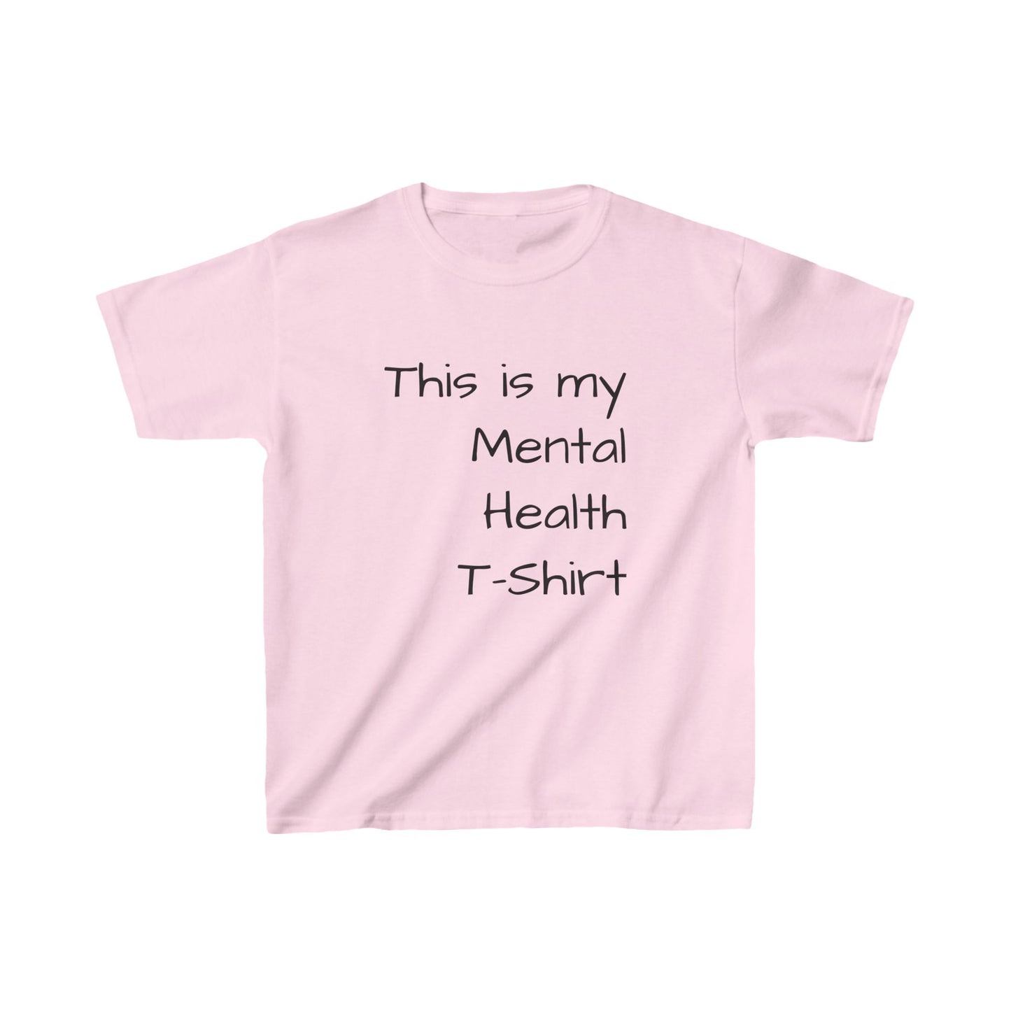 Kazikon Mental Health Tee, Cotton Shirt, Positive Vibes Top