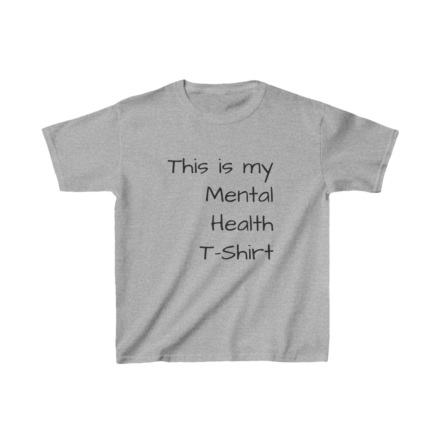 Kazikon Mental Health Tee, Cotton Shirt, Positive Vibes Top