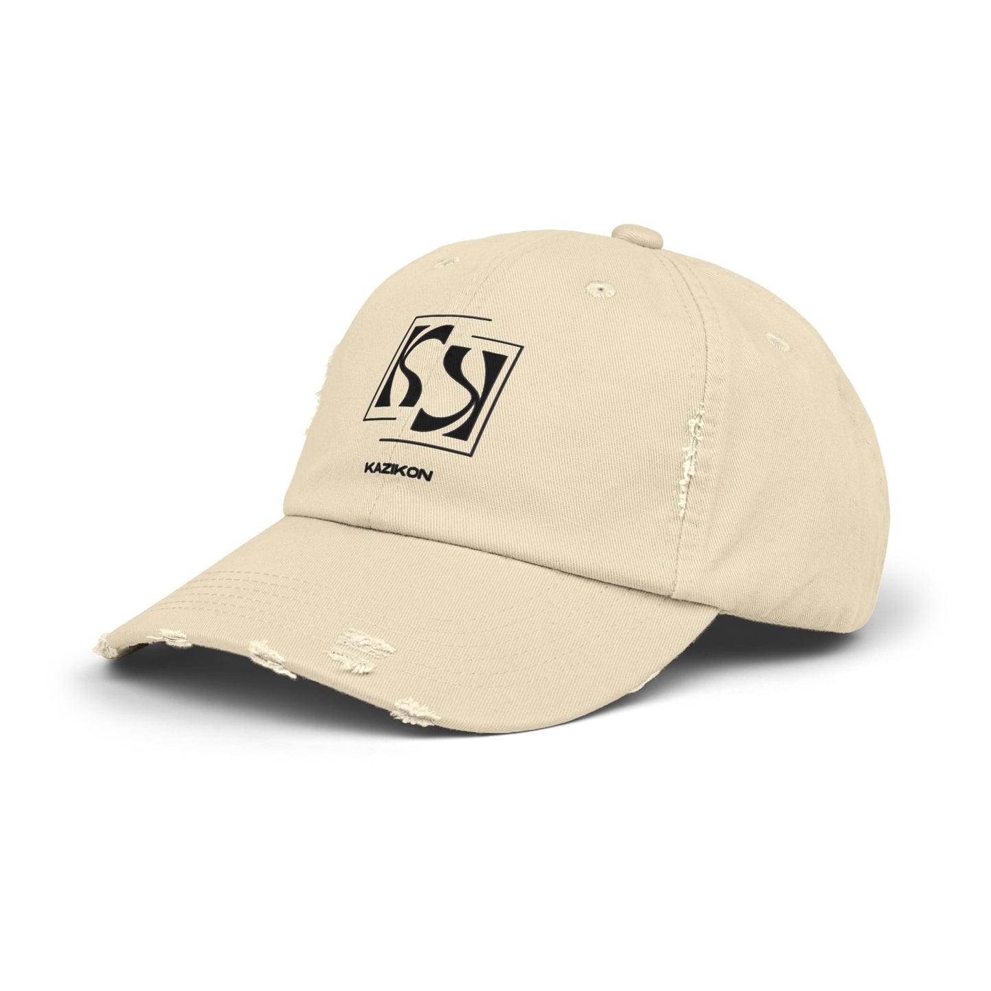 Kazikon Unisex Distressed Cap