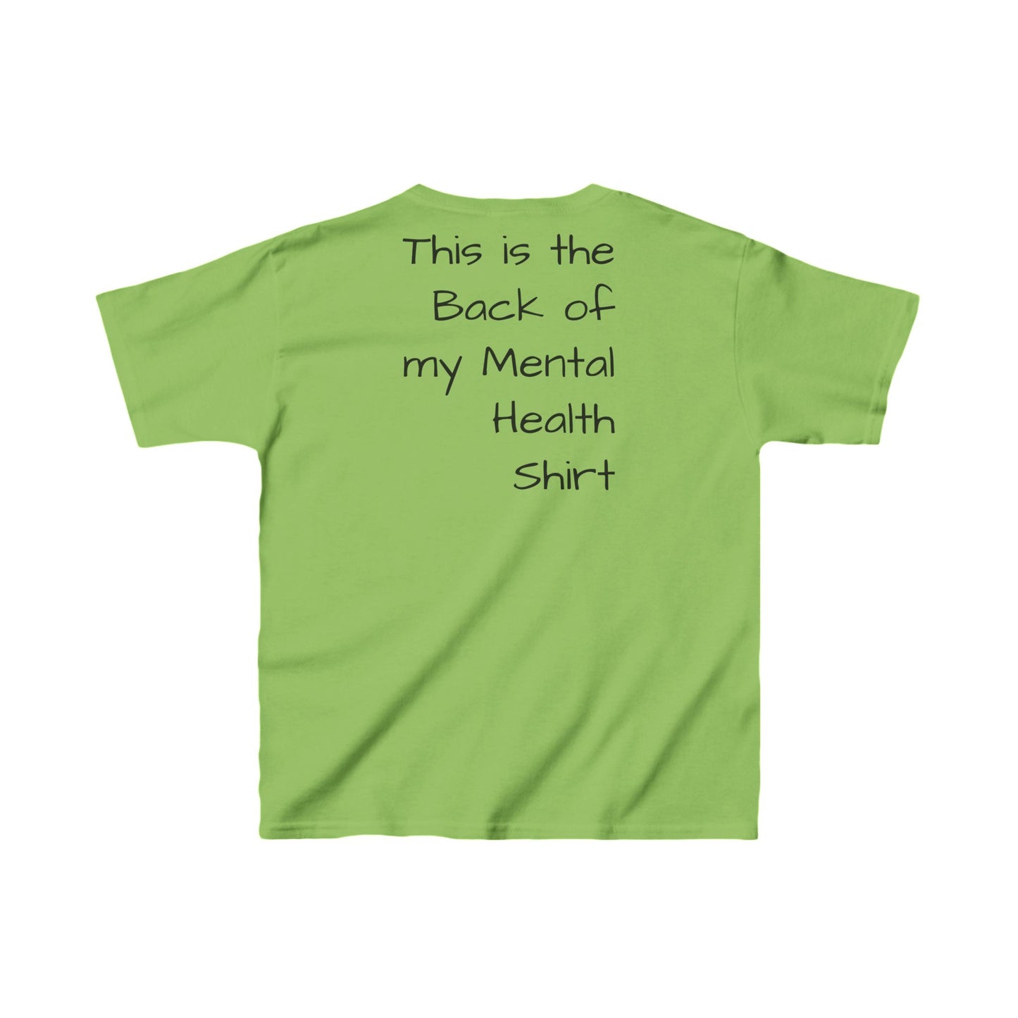 Kazikon Mental Health Tee, Cotton Shirt, Positive Vibes Top