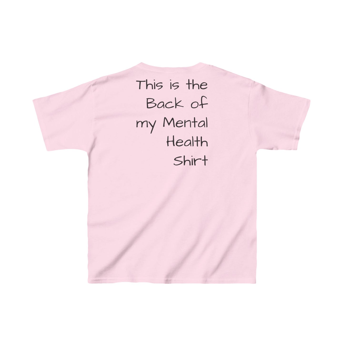 Kazikon Mental Health Tee, Cotton Shirt, Positive Vibes Top
