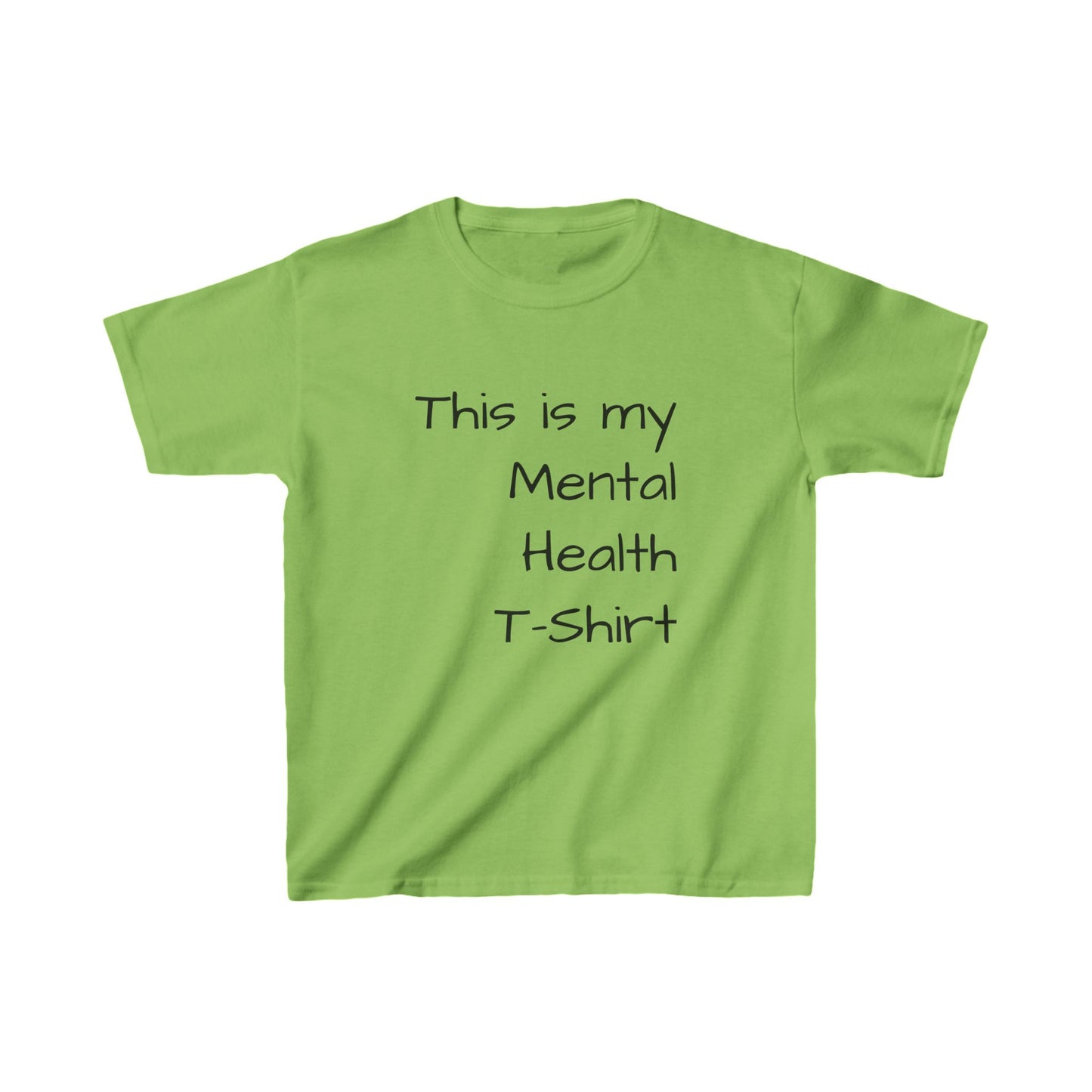 Kazikon Mental Health Tee, Cotton Shirt, Positive Vibes Top