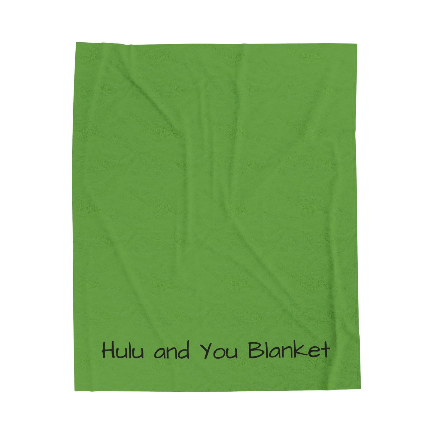 Velveteen Blanket - Hulu and You, Plush Throw by Kazikon, Cozy Home Decor, TV Show Streaming Gift, Comfy Sofa Blanket, Winter Snuggle
