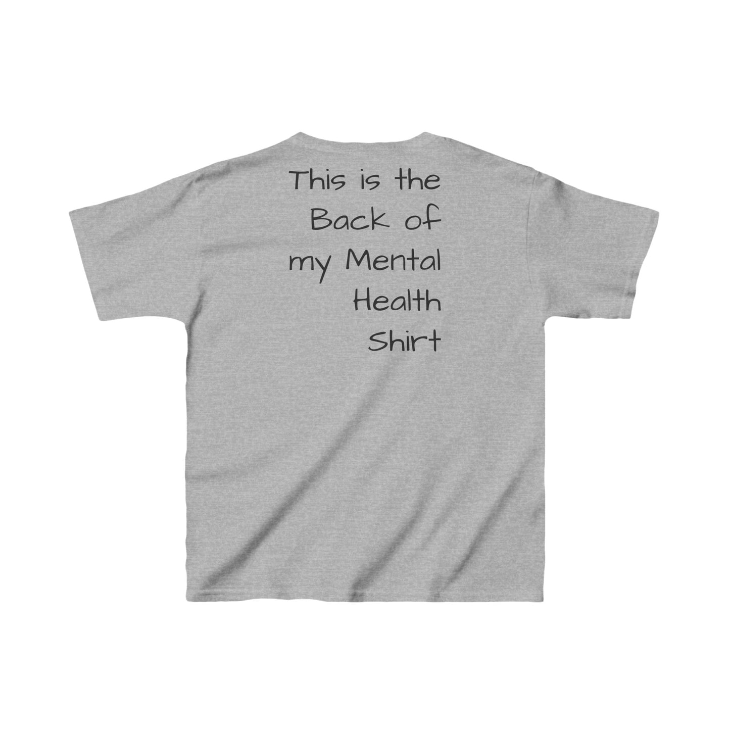 Kazikon Mental Health Tee, Cotton Shirt, Positive Vibes Top