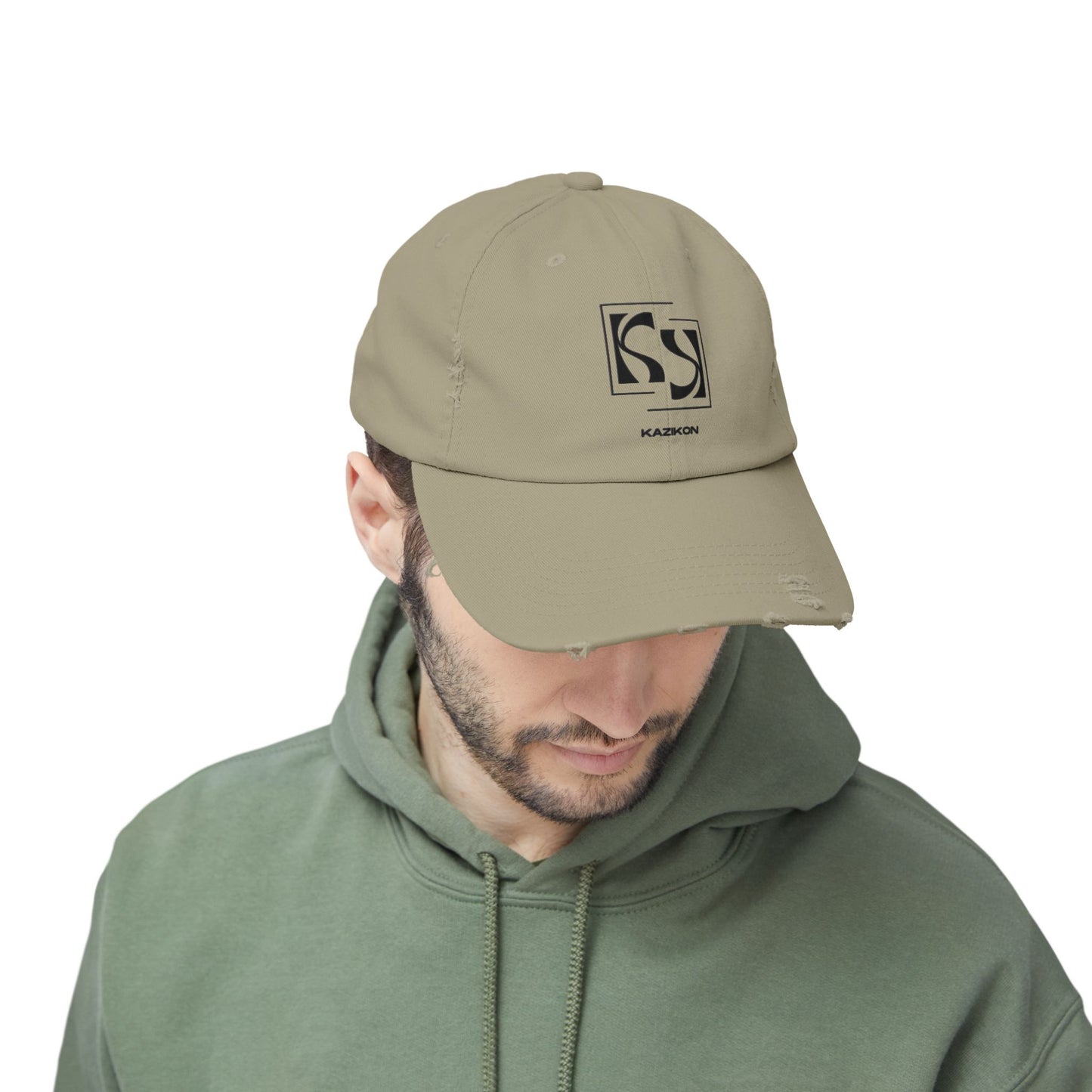 Kazikon Unisex Distressed Cap