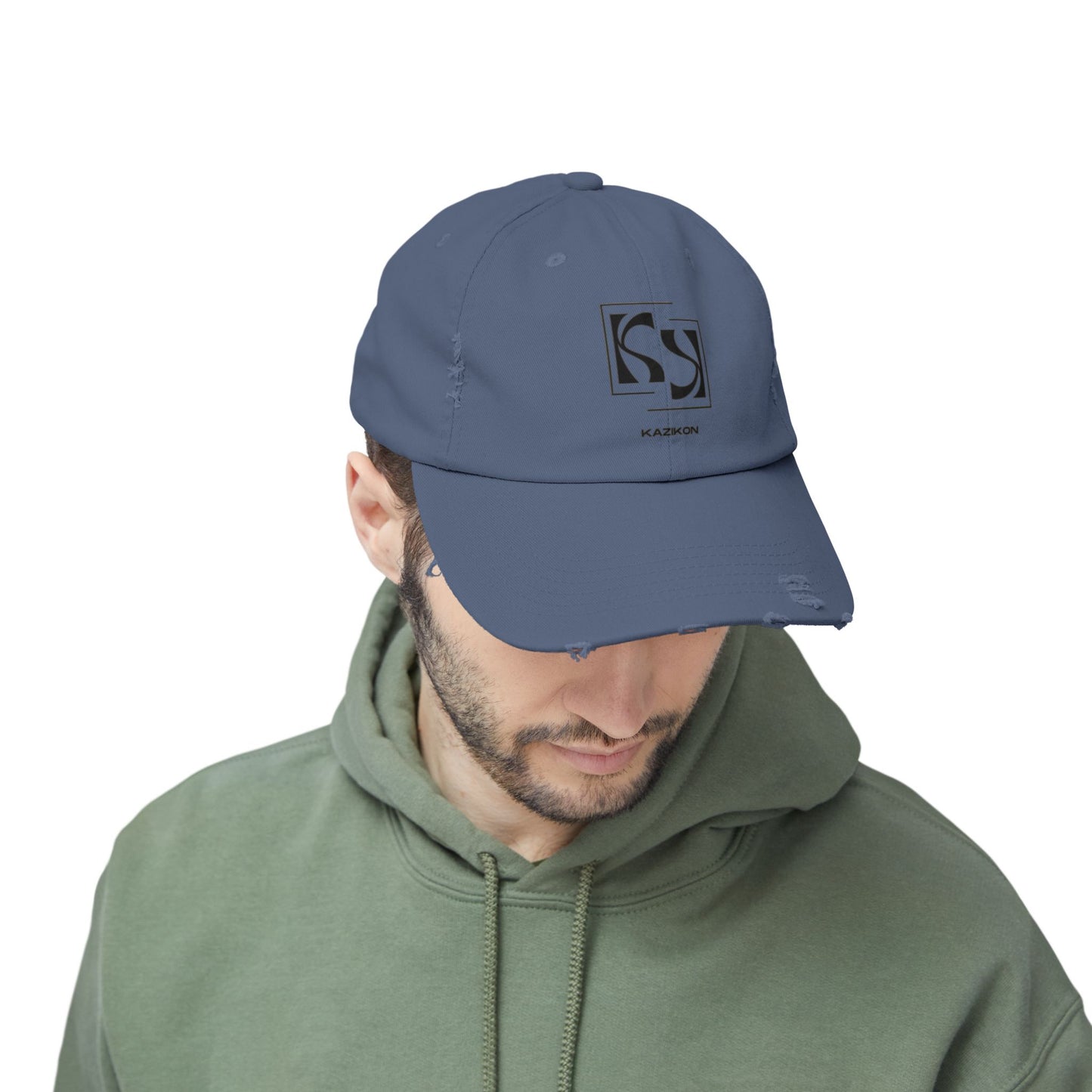 Kazikon Unisex Distressed Cap