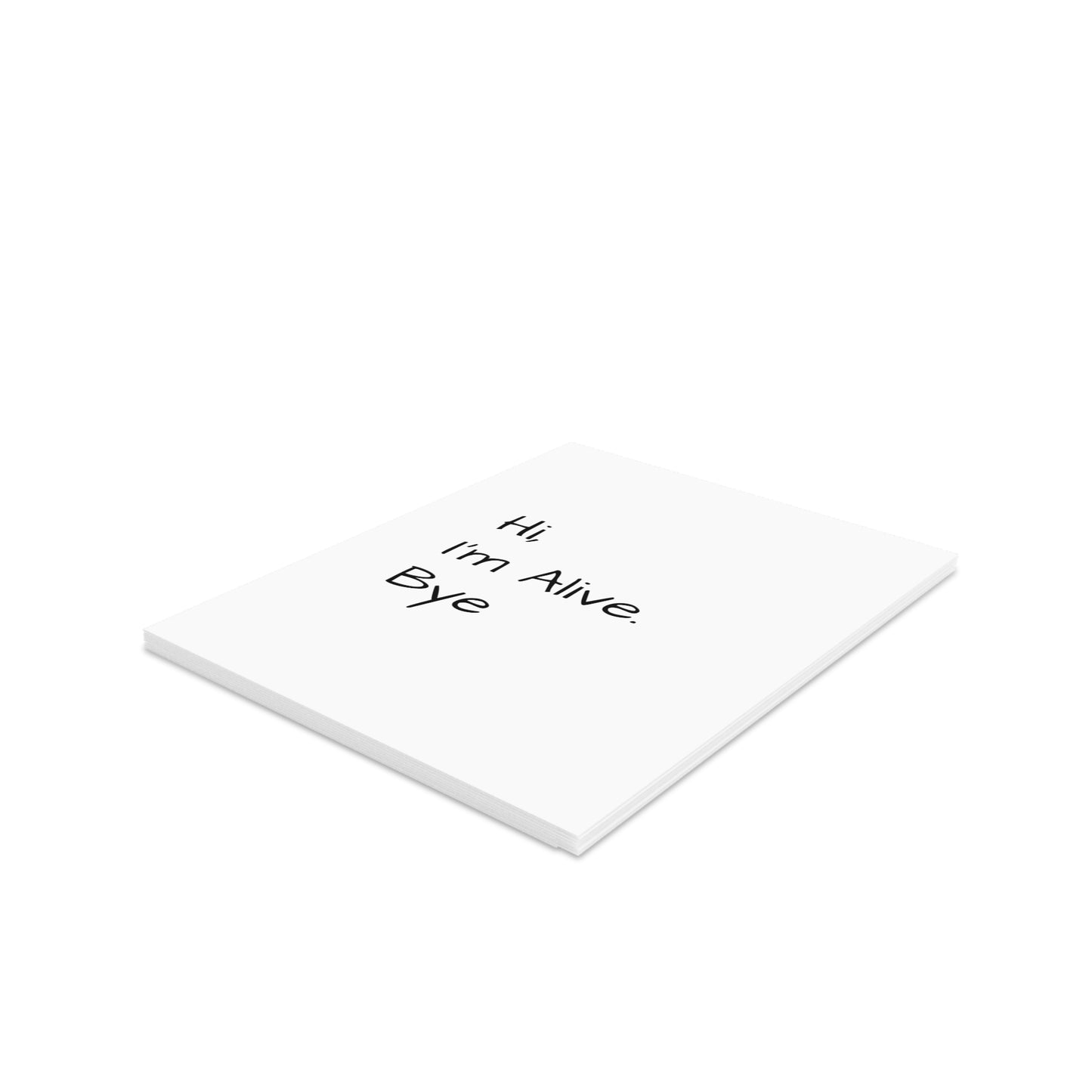 Kazikon Kare-Free Kollection Greeting Cards, Anxious Parents and Friends, Non-chalant Design, Special Occasion Cards,