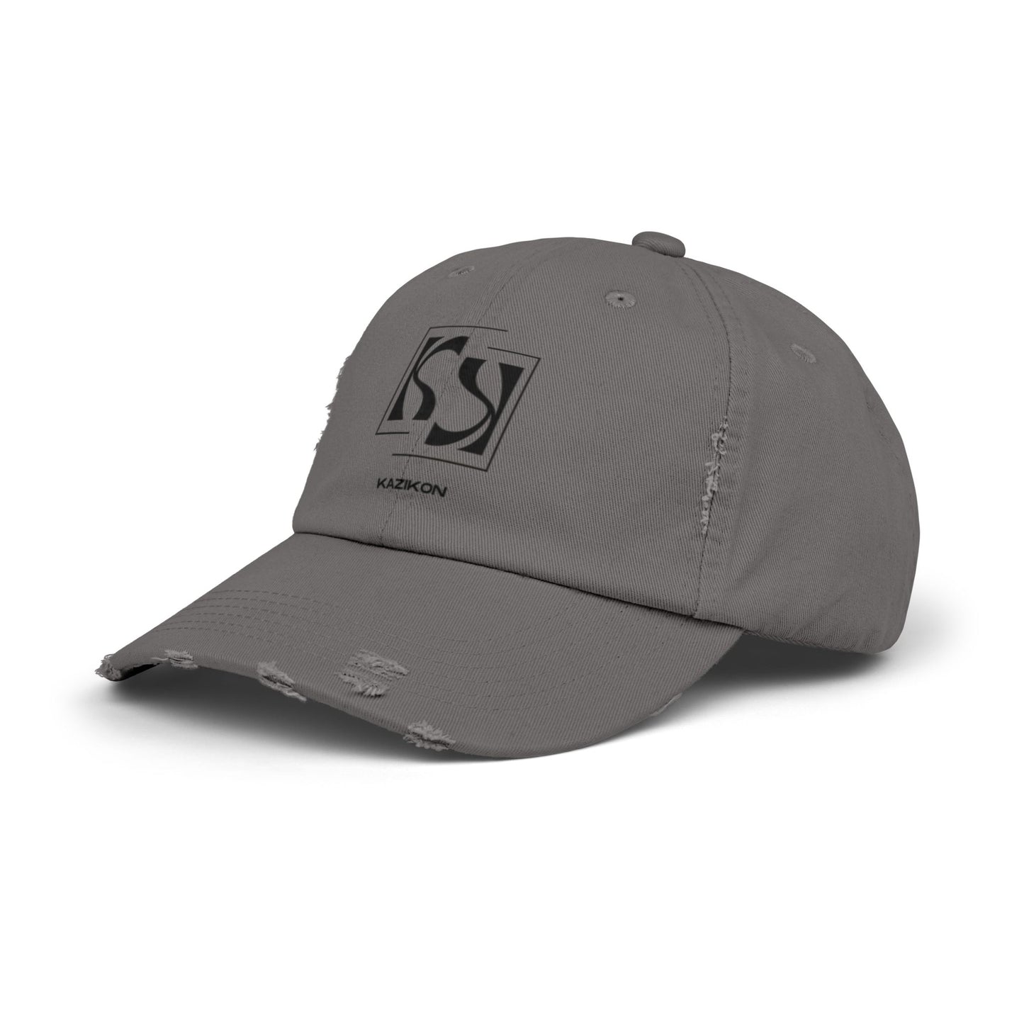 Kazikon Unisex Distressed Cap
