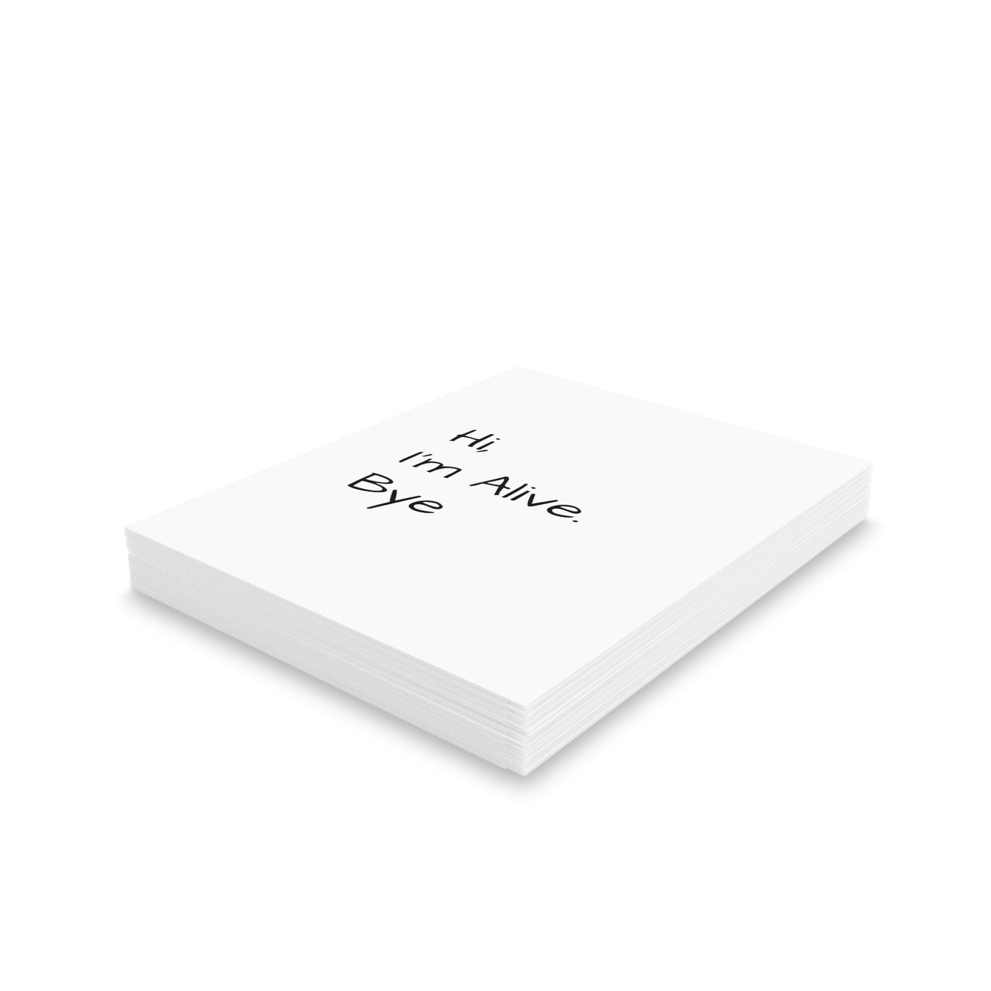 Kazikon Kare-Free Kollection Greeting Cards, Anxious Parents and Friends, Non-chalant Design, Special Occasion Cards,