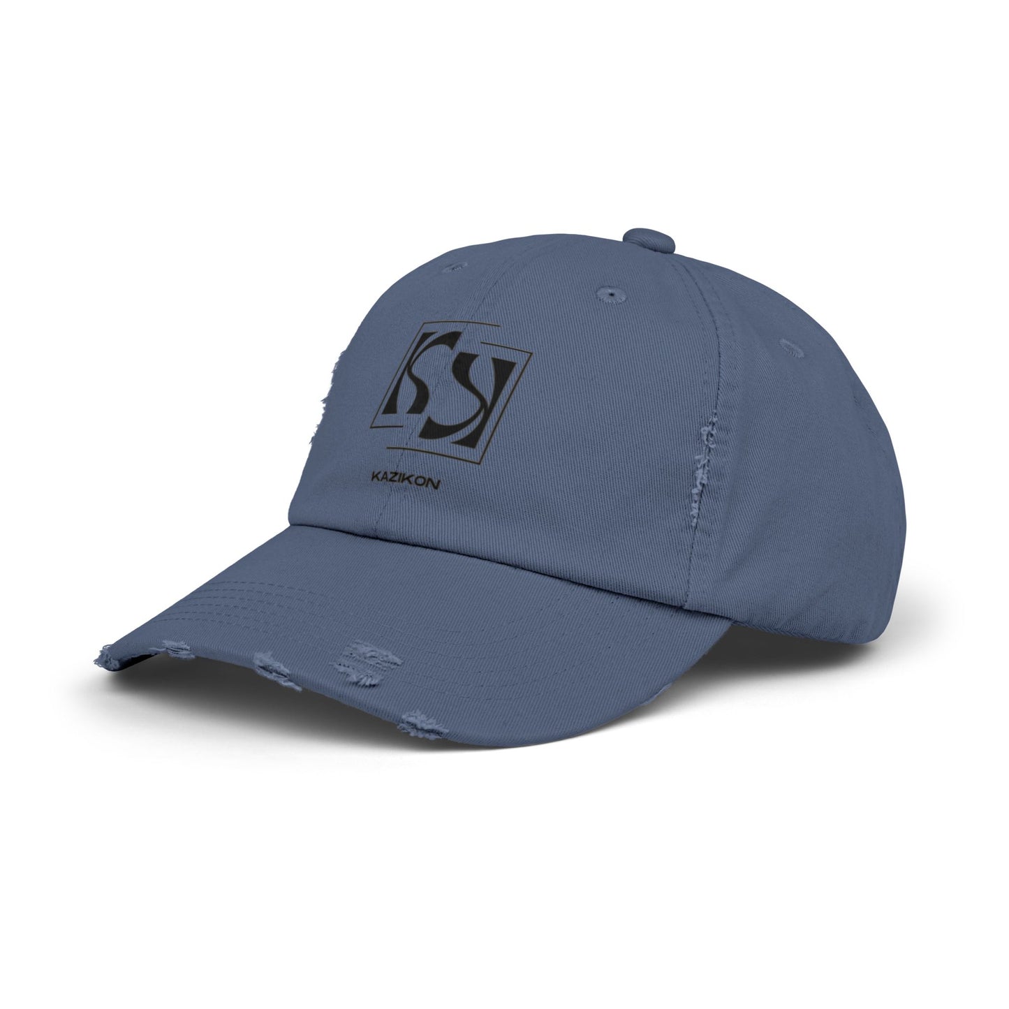 Kazikon Unisex Distressed Cap