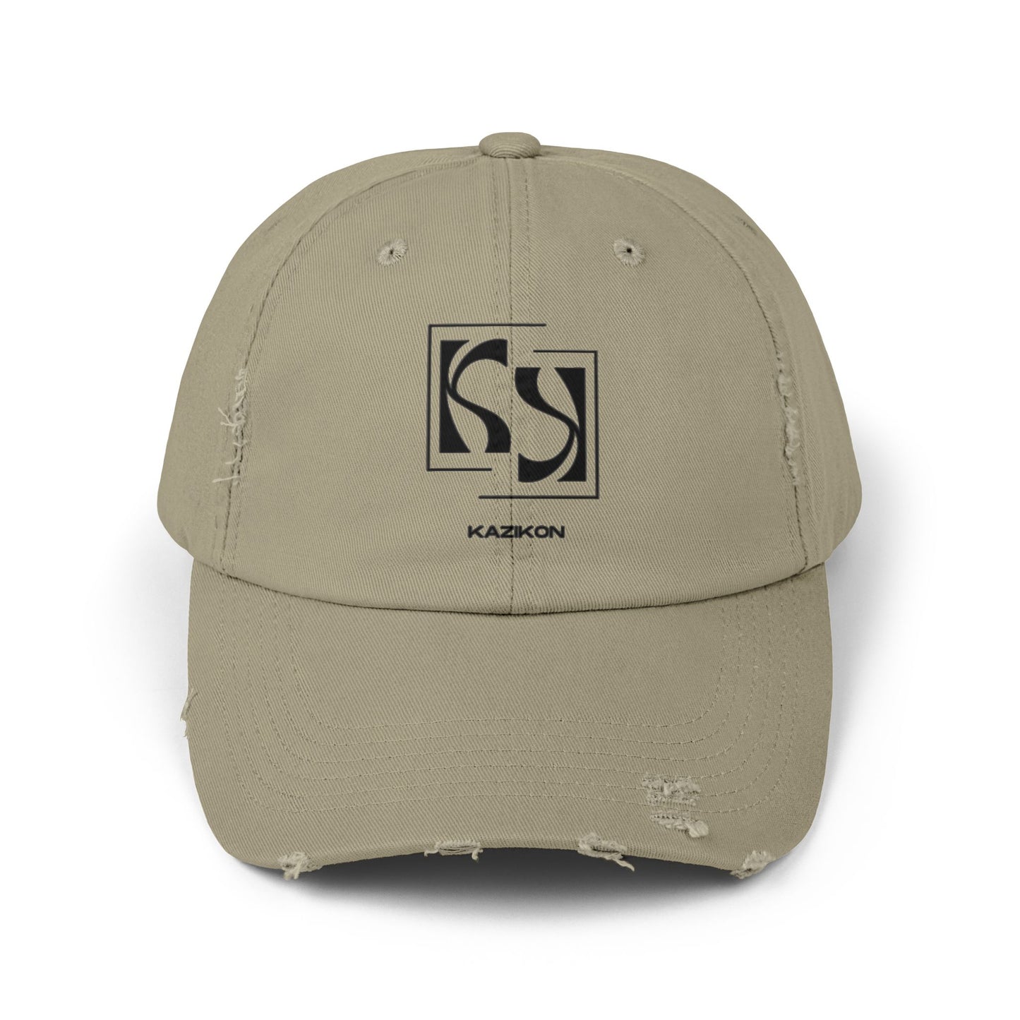 Kazikon Unisex Distressed Cap