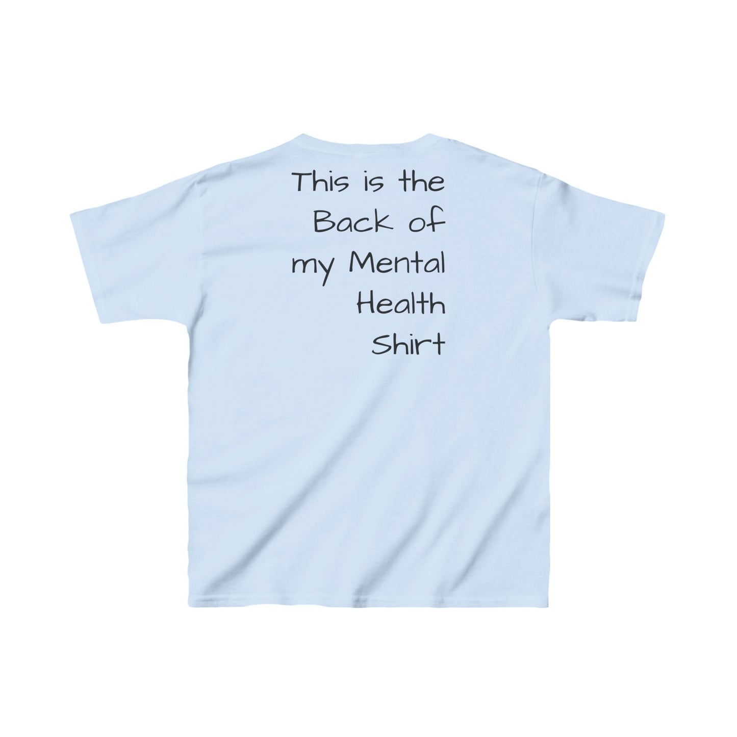 Kazikon Mental Health Tee, Cotton Shirt, Positive Vibes Top