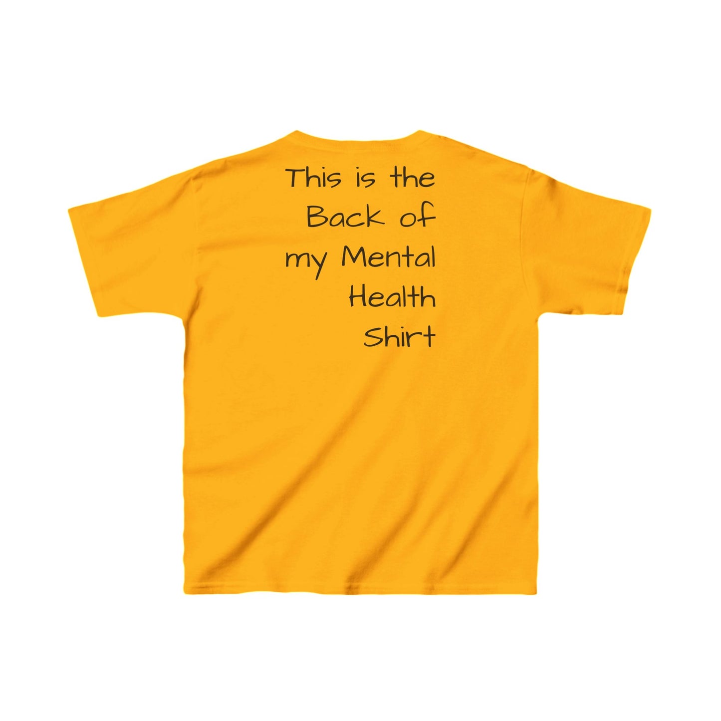 Kazikon Mental Health Tee, Cotton Shirt, Positive Vibes Top