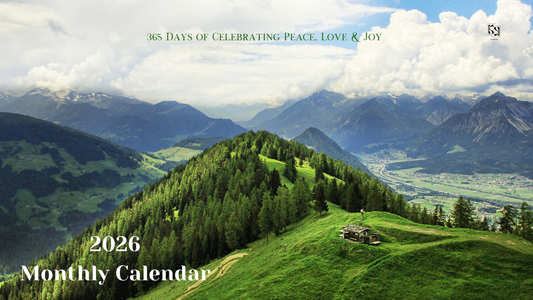 "Days of Grace" 2026 Monthly Calendar