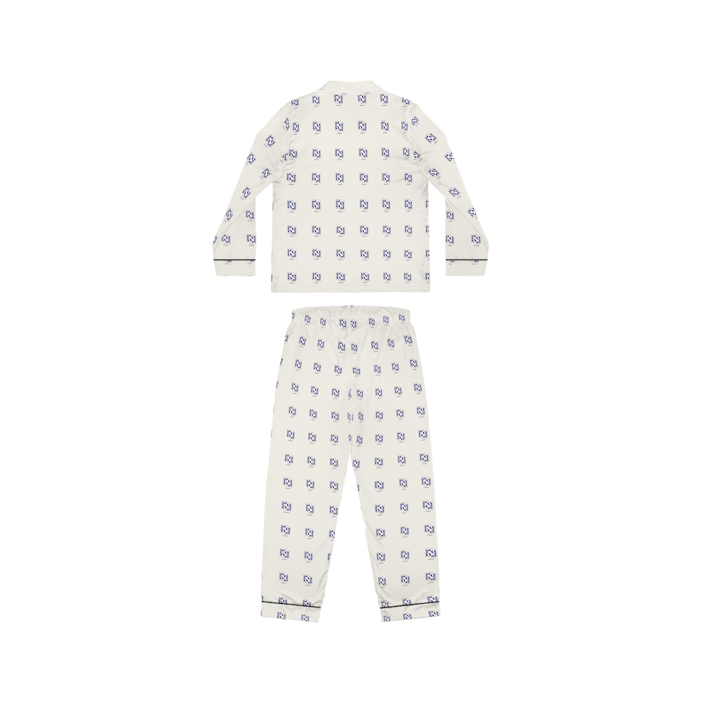 Women's Satin Pajamas - Kazikon Logo Brand