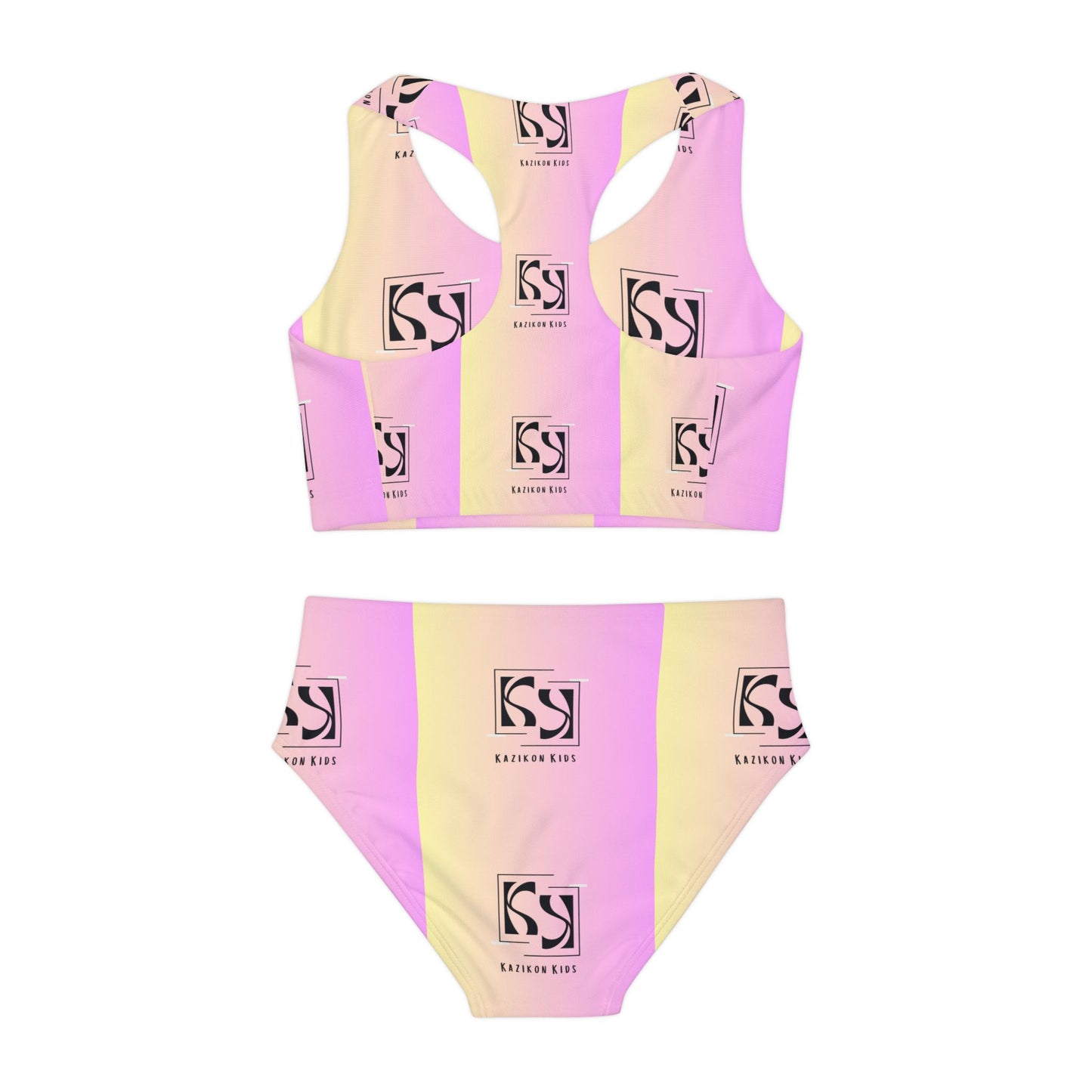 Kazikon Girls Two Piece Swimsuit