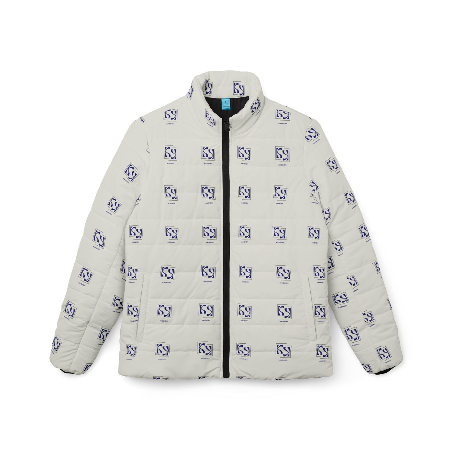 Women's Puffer Jacket - Kazikon Logo
