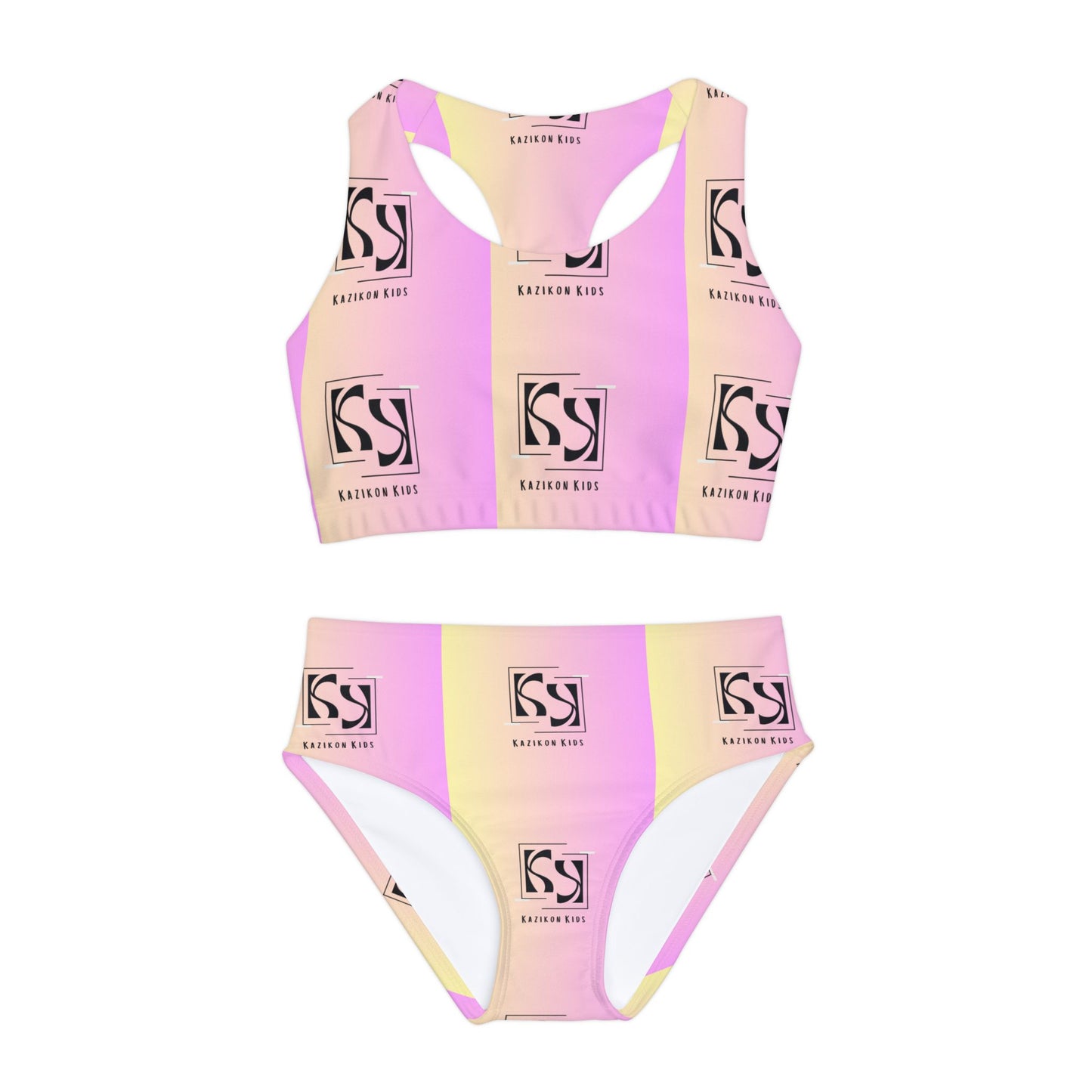 Kazikon Girls Two Piece Swimsuit
