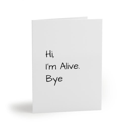 Kazikon Kare-Free Kollection Greeting Cards, Anxious Parents and Friends, Non-chalant Design, Special Occasion Cards,